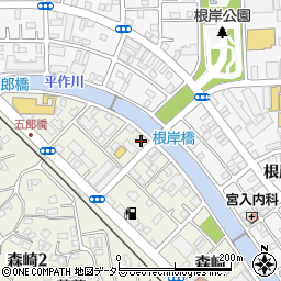 崇教真光横須賀小修験道場周辺の地図