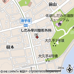 愛知県名古屋市守山区上志段味大久手下周辺の地図