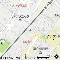 北川設計事務所周辺の地図