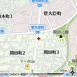 有限会社家田商店周辺の地図