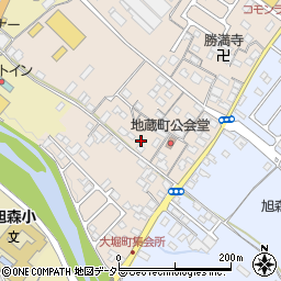 滋賀県彦根市地蔵町278-2周辺の地図