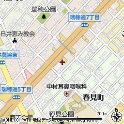 ニシオスポーツ春日井店倉庫兼住居周辺の地図