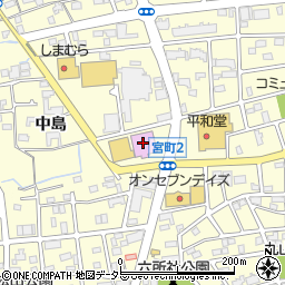 スポーツクラブアクトス春日井店周辺の地図