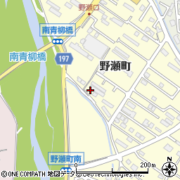 滋賀県彦根市野瀬町118-3周辺の地図