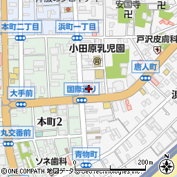 グランシャトレ小田原周辺の地図