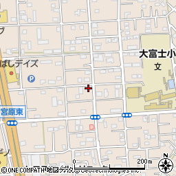 静岡県富士宮市万野原新田3862周辺の地図