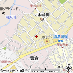 静岡県富士宮市粟倉南町171周辺の地図