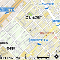 愛知県春日井市ことぶき町24周辺の地図