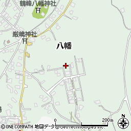 千葉県富津市八幡周辺の地図