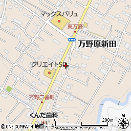 静岡県富士宮市万野原新田3327-1周辺の地図