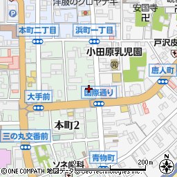 ドラゴンマンション小田原壱番館周辺の地図