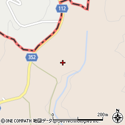 愛知県豊田市白川町洞山周辺の地図