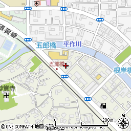有限会社ハニードライ横須賀事業所周辺の地図