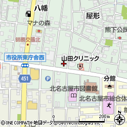ミューズ（ＭＵ‐ＳＥ）　北名古屋店周辺の地図