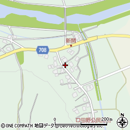 京都府福知山市田野439周辺の地図