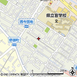 滋賀県彦根市西今町823-20周辺の地図