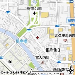 横須賀コロッケマルシン北久里浜店周辺の地図