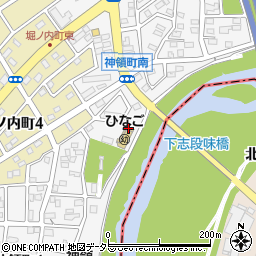 愛知県春日井市神領町1丁目26-7周辺の地図