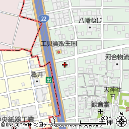 ファミリーマート北名古屋中之郷店周辺の地図