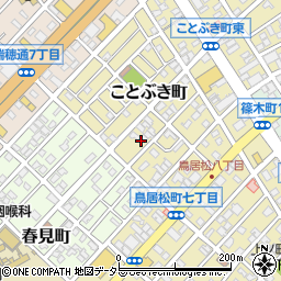 愛知県春日井市ことぶき町22周辺の地図
