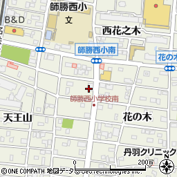 ＪＡ西春日井鹿田周辺の地図