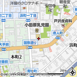 相原興業株式会社　セルフリーダー小田原周辺の地図