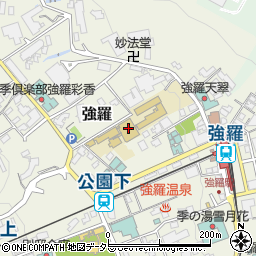 函嶺白百合学園高等学校周辺の地図