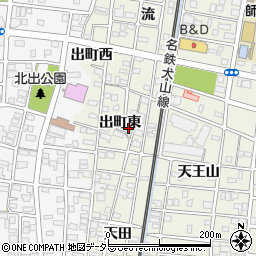 愛知県北名古屋市鹿田出町東3047周辺の地図