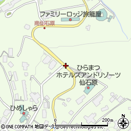 箱根カントリー入口周辺の地図