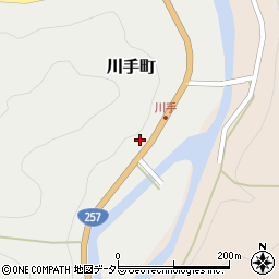 愛知県豊田市川手町ミヅフ周辺の地図