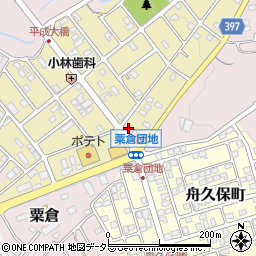 静岡県富士宮市粟倉南町86周辺の地図
