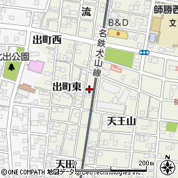 愛知県北名古屋市鹿田出町東3049-2周辺の地図