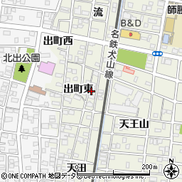 愛知県北名古屋市鹿田出町東3048-5周辺の地図