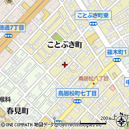 愛知県春日井市ことぶき町20周辺の地図