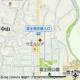 ミドリ安全沼津株式会社　御殿場営業所周辺の地図