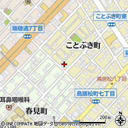 名古屋牛乳春日井販売店周辺の地図