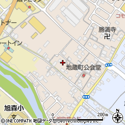 滋賀県彦根市地蔵町264周辺の地図