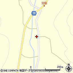 京都府南丹市美山町宮脇町裏周辺の地図