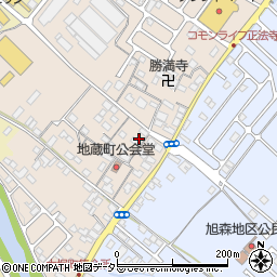滋賀県彦根市地蔵町508-1周辺の地図