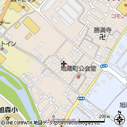 滋賀県彦根市地蔵町487-2周辺の地図