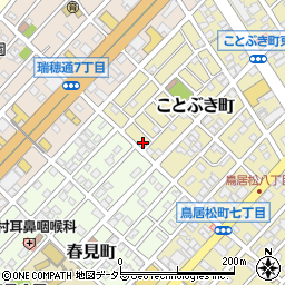 愛知県春日井市ことぶき町139周辺の地図