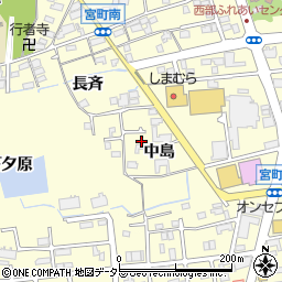 愛知県春日井市宮町中島13周辺の地図