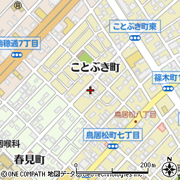 愛知県春日井市ことぶき町32周辺の地図