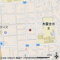 静岡県富士宮市万野原新田3845周辺の地図