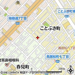 愛知県春日井市ことぶき町138周辺の地図