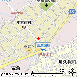 静岡県富士宮市粟倉南町121周辺の地図
