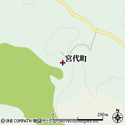 愛知県豊田市宮代町周辺の地図