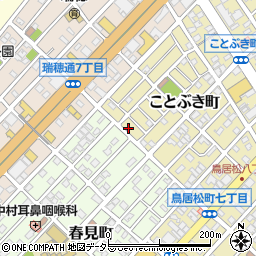 愛知県春日井市ことぶき町141周辺の地図