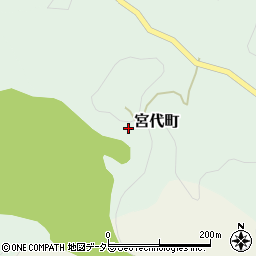 愛知県豊田市宮代町周辺の地図