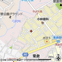 静岡県富士宮市粟倉南町187周辺の地図